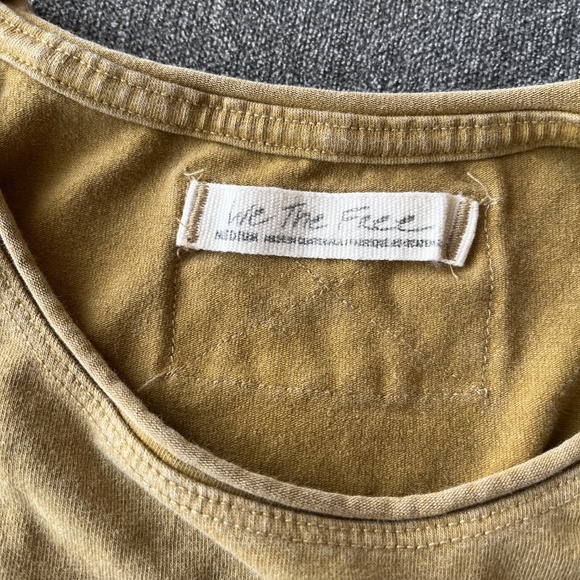 We The Free Tan Short Sleeve Tee - Picture 3 of 5